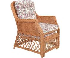 Home affaire Rattanstuhl, Handarbeit, Maße (B/T/H): (67/75/91)