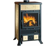 La Nordica Kaminofen »Rossella R1 - pergamena antico liberty«, 8,8 kW, Zeitbrand