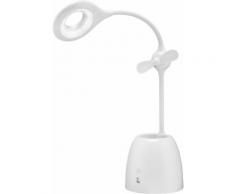 Goobay LED Schreibtischleuchte »Fan + Pen Box«