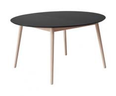 Hammel Furniture Esstisch »Meza by Hammel«, Ø135(231) cm, runde Tischplatte aus MDF/Laminat, Massivholzgestell, inklusive 2 Einlegeplatten, in mehreren Farben erhältlich, dänische Handwerkskunst