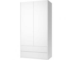 Müller SMALL LIVING Kleiderschrank »Modular Plus Variante 1« Inklusive 2 geräumigen Schubladen