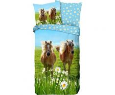 Kinderbettwäsche »Horses«, good morning, mit Pferden
