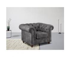 Premium collection by Home affaire Sessel »Chesterfield«, mit Knopfheftung, auch in Leder