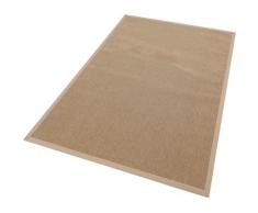 Teppich »Naturino Rips«, Dekowe, rechteckig, Höhe 7 mm, Flachgewebe, Sisal-Optik, mit Bordüre, In- und Outdoor geeignet, Wohnzimmer