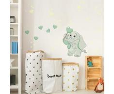 Wall-Art Wandtattoo »Elefantenbaby Leuchtbilder« (1 Stück)