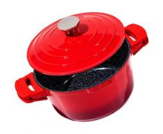 KING Schmortopf »Shine Red«, Aluminiumguss, (1-tlg), Induktion