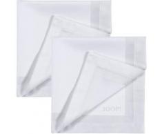 Joop! Stoffserviette »SIGNATURE«, (Set, 2 St), Aus Jacquard-Gewebe gerfertigt mit JOOP! Logo-Dekor