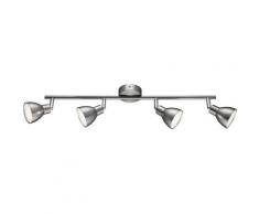 ACTION by WOFI LED Wandleuchte »Spot Lester 4flg«, wirkungsvolle Ausleuchtung