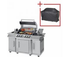 KONIFERA Gasgrill »BURNABY«, BxTxH: 151x62,5x118 cm, mit Drehspieß & Motor
