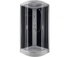 Sanotechnik Komplettdusche, BxT: 90x90 cm, Sicherheitsglas, 1-tlg., inkl. Kopf-Regenbrause