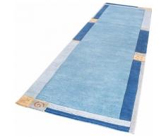 Läufer »India«, LUXOR living, rechteckig, Höhe 20 mm, Teppich-Läufer, reine Wolle, handgeknüpft, mit Bordüre, ideal im Flur & Schlafzimmer