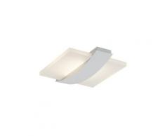 Brilliant Leuchten Solution LED Deckenleuchte 37cm quadratisch weiß easyDim
