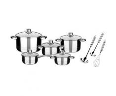 GSW Topf-Set »Helsinki«, Edelstahl 18/8, (Set, 13-tlg), Induktion