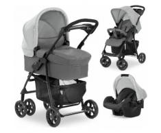 Hauck Kombi-Kinderwagen »Shopper Trioset«, mit Babywanne und Babyschale Kinderwagen