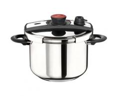 PINTINOX Schnellkochtopf »Pro«, Edelstahl 18/10, (1-tlg), Für Induktion, 6 Liter, Ø 22 cm