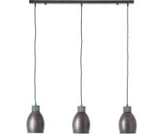 Brilliant Leuchten Pendelleuchte »Lapas«, Vintage, Metall, E27, 3 x 28W, H: 130cm, höhenverstellbar