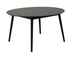 Hammel Furniture Esstisch »Meza by Hammel«, Ø135(231) cm, runde Tischplatte aus MDF/Laminat, Massivholzgestell, inklusive 2 Einlegeplatten, in mehreren Farben erhältlich, dänische Handwerkskunst