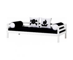 Hoppekids Piratenbett »Pirat«, inkl. Matratze und Rollrost