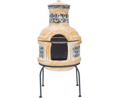 Buschbeck Grillkamin »Mexiko-Grill-Kamin Circle«, BxTxH: 36x36x50 cm