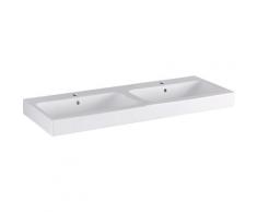 GEBERIT Doppelwaschbecken »iCon«, mit Überlauf, Breite 120 cm