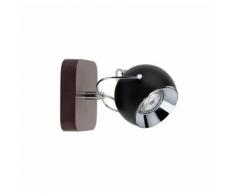 SPOT Light Wandleuchte »Ball Wood«, Inklusive LED-Leuchtmittel, Naturprodukt aus Massivholz, Schwenkbare und flexible Spots, Nachhaltig mit FSC®-Zertifikat, Made in EU