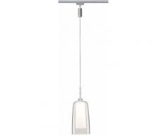 Paulmann Schienensystem-Leuchten »URail LED Pendulum Arido Chrom matt 3W mit klarem und satiniertem Glas 3W mit klarem und satiniertem Glas«, (1-tlg)