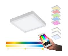 EGLO Aufbauleuchte »FUEVA-C«, EGLO CONNECT, Steuerung über APP + Fernbedienung, BLE, CCT, RGB