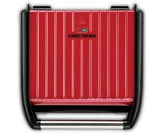 George Foreman Kontaktgrill Steel Entertaining Fitnessgrill 25050-56, 1850 W