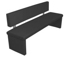byLIVING Polsterbank »Cardy«, mit Rückenlehne, Breite 140, 160 oder 180cm, Bezug aus Kunstleder