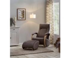 Home affaire Relaxsessel »Hilmar«, mit Schaukelfunktion und Schaukelhocker