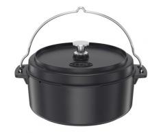 RÖSLE Kochtopf »VARIO«, Gusseisen, (1-tlg), Dutch Oven, Deckel als Pfanne einsetzbar, mit Tragebügel, 8,5 l
