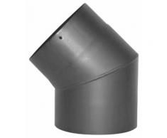 JUSTUS Ofenrohr, (1-tlg), Bogen, 150 mm, 45 °, für Kaminöfen