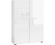 KITALY Schuhschrank »Mister« Breite 80 cm, 2 Türen, Hochglanz Lackiert