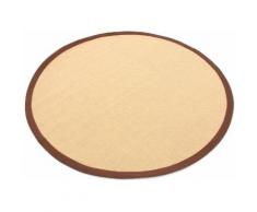 Sisalteppich »Sisal«, carpetfine, rund, Höhe 5 mm
