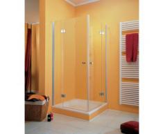 Schulte Eckdusche »Youngline«, BxT: 90x90 cm, Sicherheitsglas, mit Drehtür