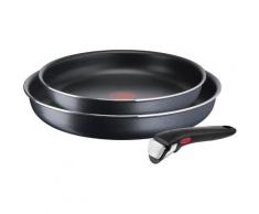 Tefal Pfannen-Set »Ingenio XL Force«, Aluminium (Set, 3-tlg), Antihaft, abnehmbarer Griff, Thermo-Signal, alle Herdarten, Induktion