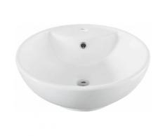 welltime Aufsatzwaschbecken »Milano«, mit Überlauf, rund, Breite 46 cm