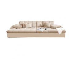 Nova Via Big-Sofa »Biarritz«, wahlweise mit Kaltschaum (140kg Belastung/Sitz) und RGB-LED-Beleuchtung