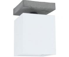 SPOT Light Deckenleuchte »GREAT«, Leuchtenschirm aus wertigen Stoff, Echtes Beton - handgefertigt, Naturprodukt - Nachhaltig, Made in Europe