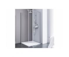 Schulte Eckdusche »Alexa Style 2.0«, BxT: 90x90 cm, Sicherheitsglas, mit Drehtür