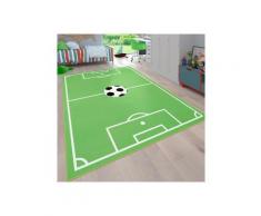 Kinderteppich »Bino 568«, Paco Home, rechteckig, Höhe 9 mm, Kurzflor, Spiel-Teppich, Motiv Fußballfeld, Kinderzimmer