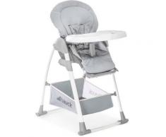 Hauck Hochstuhl »Sit N Relax 3in1, stretch grey«, mit 2 Aufsätzen