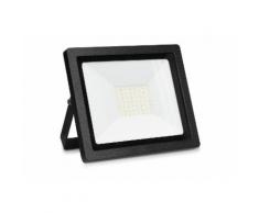 kwmobile LED Flutlichtstrahler, LED Flutlicht Strahler 50W - LED-Strahler 3250 Lumen mit Stromkabel - Flutlichtstrahler Hof Treppe Garten Garage Wand - Fluter Scheinwerfer