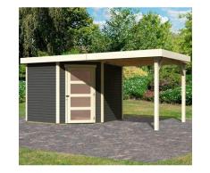 WOODFeeling Gartenhaus »Schwandorf 5«, BxT: 493x262 cm, (Set)