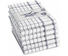 DDDDD Geschirrtuch »Lisse«, (Set, 6-tlg)