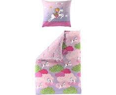 Kinderbettwäsche »Einhorn«, Prinzessin Lillifee, mit Einhörnern und Wolken