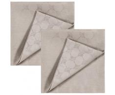Joop! Stoffserviette »CORNFLOWER ALLOVER«, (Set, 2 St), aus Jacquard-Gewebe gefertigt mit Kornblumen-Allover-Muster