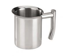 Xavax Milchkännchen Milchkanne zum Aufschäumen von Milchschaum »Edelstahl, Silber, 400 ml«