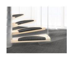 Stufenmatte »Mara S2«, Dekowe, halbrund, Höhe 5 mm, 100% Sisal, große Farbauswahl, auch als Set mit 15 Stück erhältlich