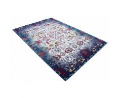Teppich »Lina«, carpetfine, rechteckig, Höhe 5 mm, floraler Orient-Vintage-Look, Wohnzimmer